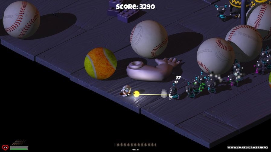 Recado_Campbell_SurvivalShooter (itch) - кадр 2