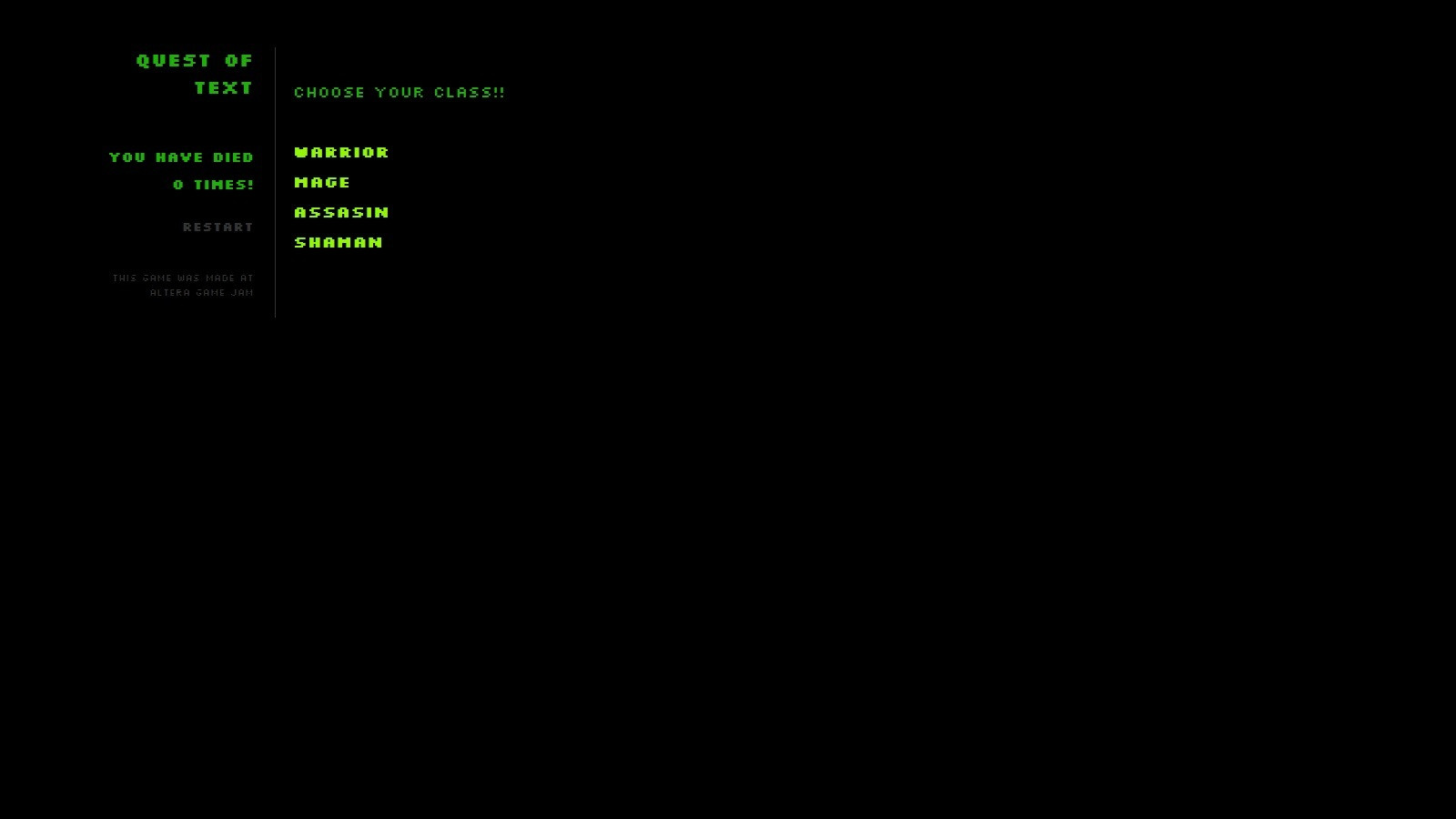 Quest of Text (itch) - кадр 3