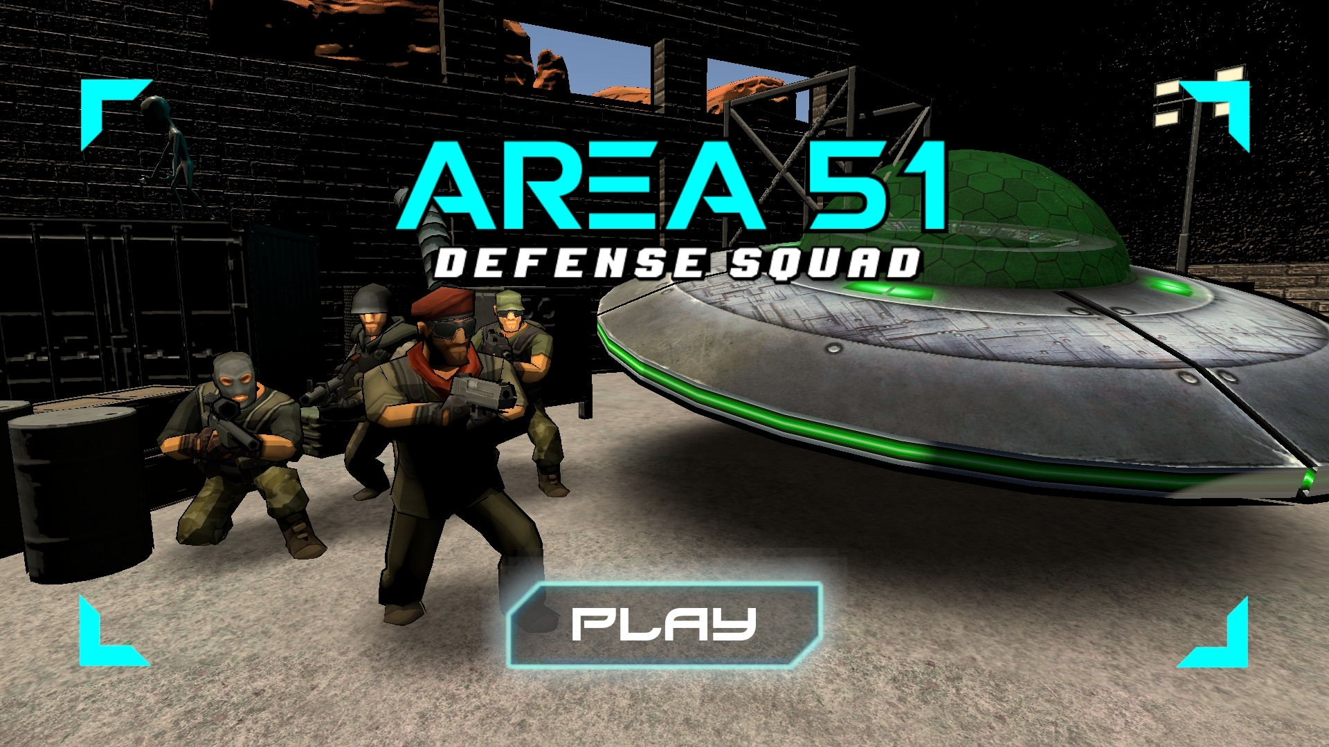 Area 51 Defense Squad (itch) - кадр 1