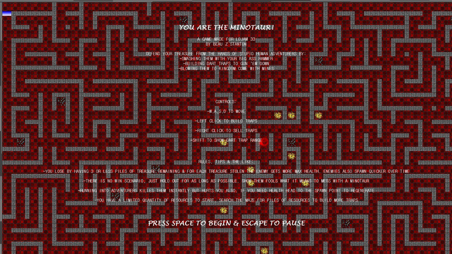 You Are The Minotaur (Bocodillo) (itch) - кадр 1