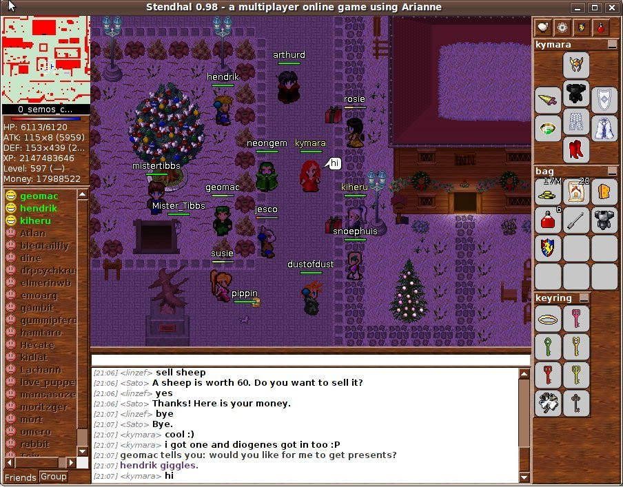 Stendhal MMORPG (itch) - кадр 7
