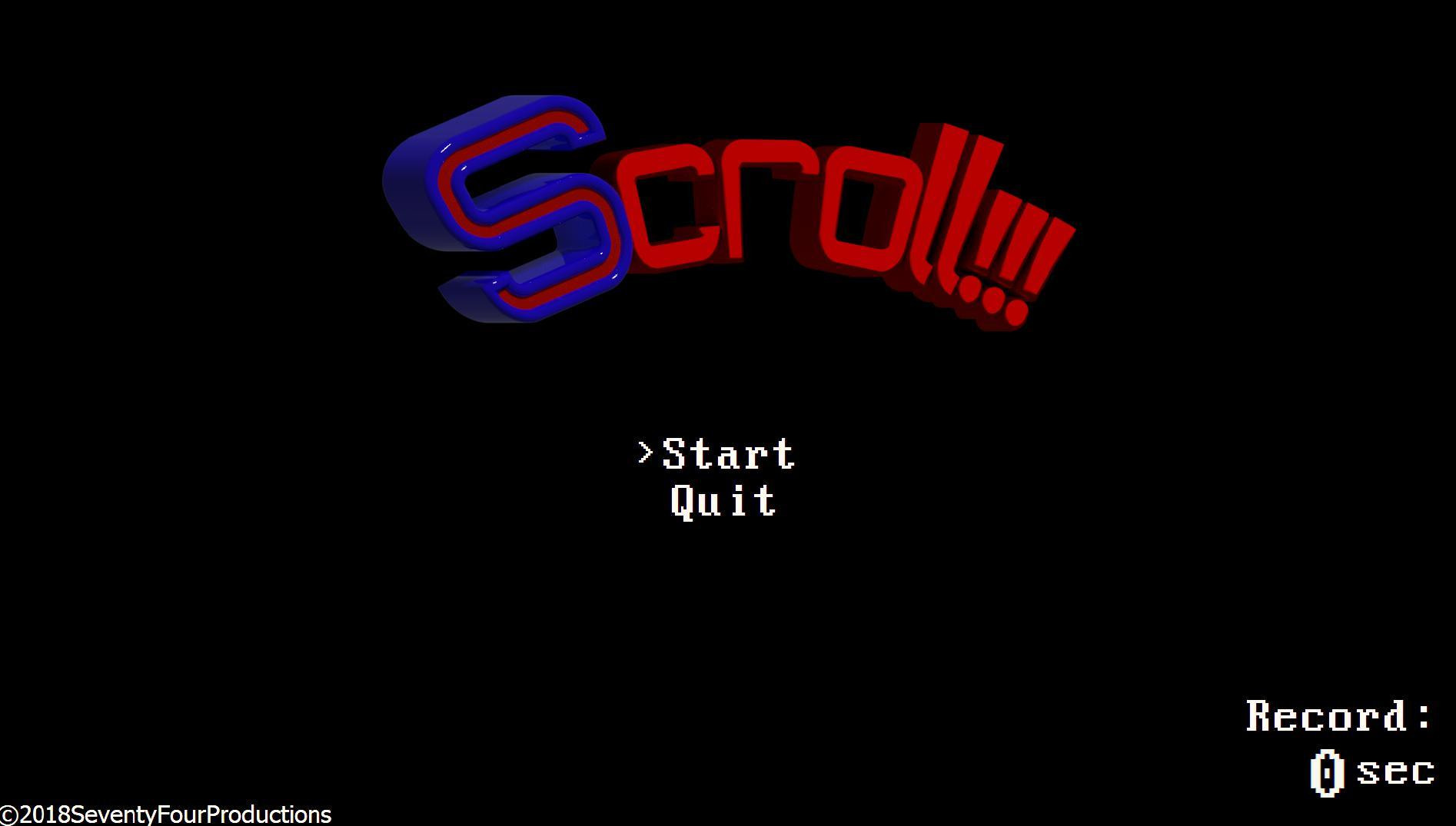 Scroll!!! (itch) - кадр 2