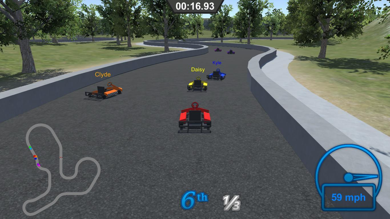 Xenon Kart Racing (itch) - кадр 13