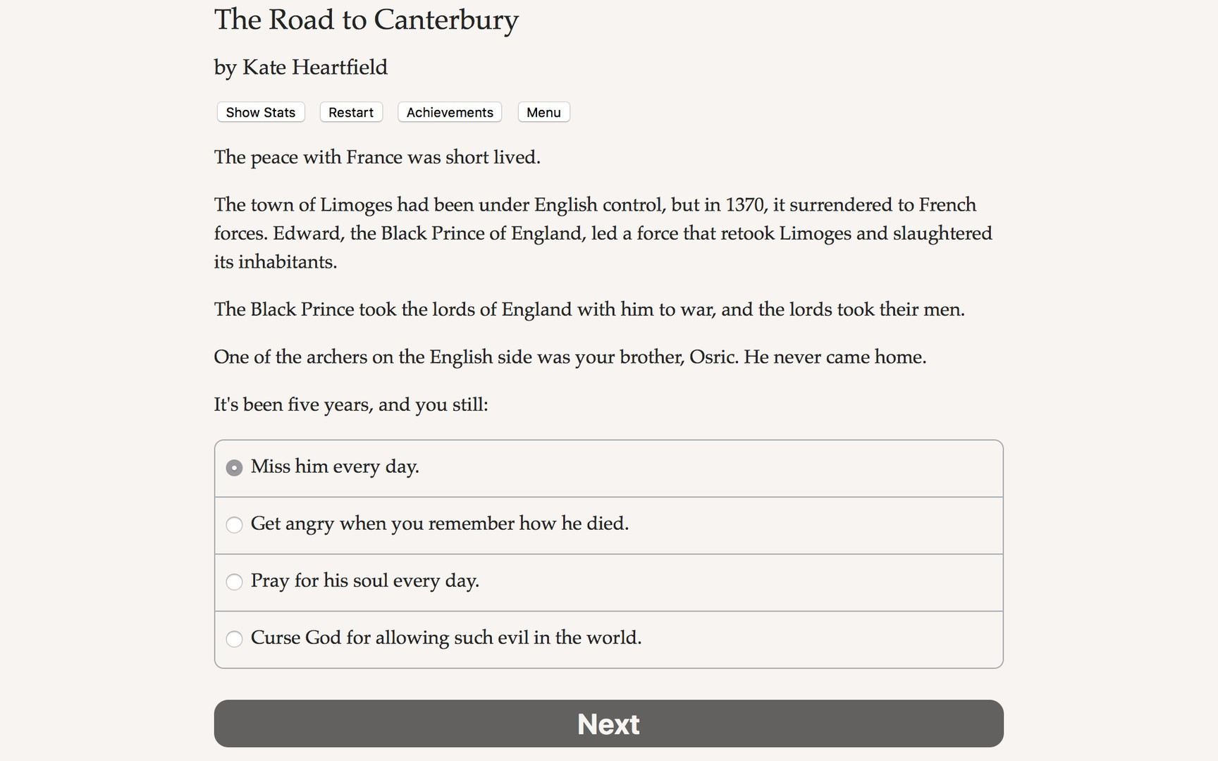 The Road to Canterbury - кадр 5