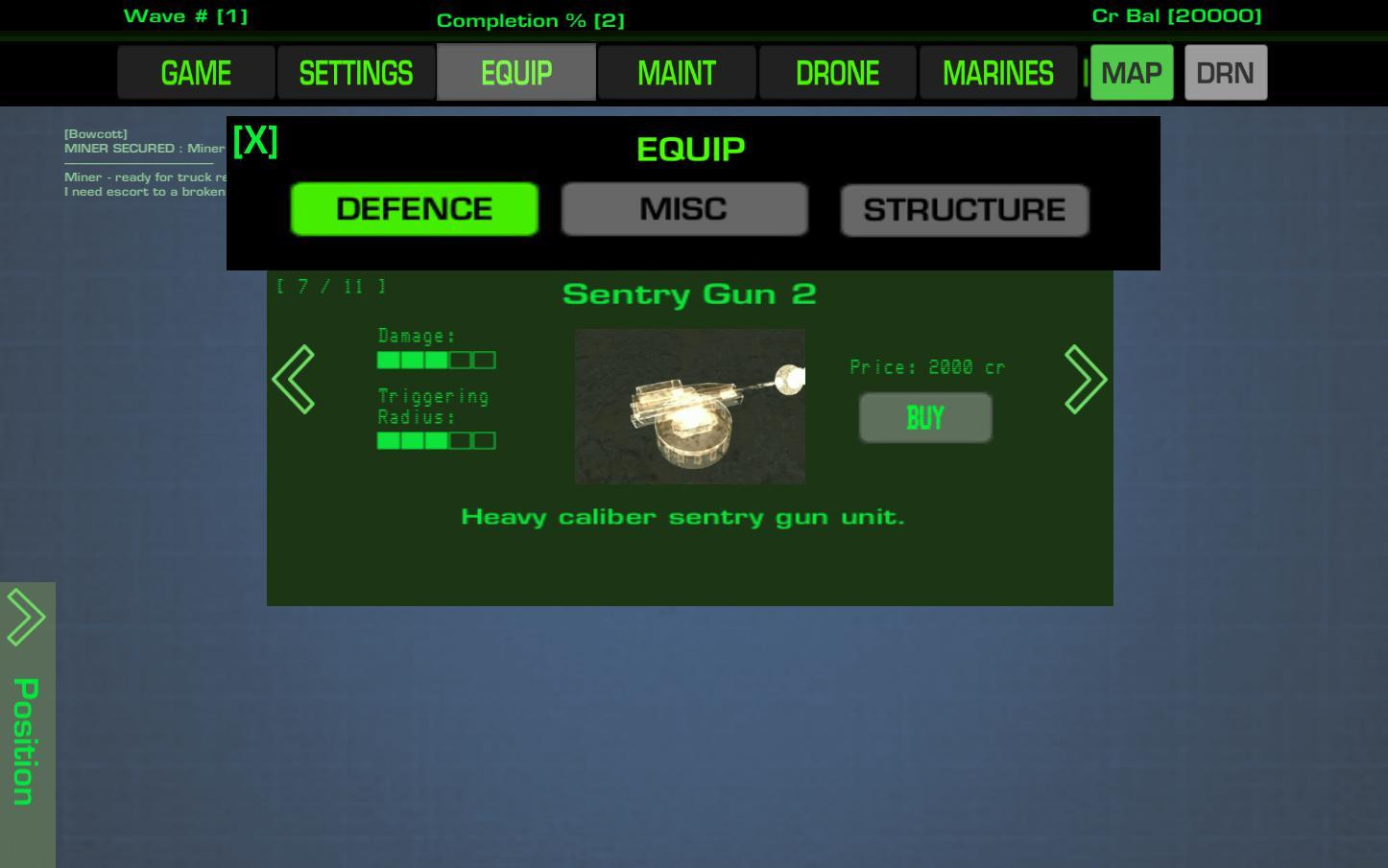 Alien Defence: ARCHON-9 (itch) - кадр 8