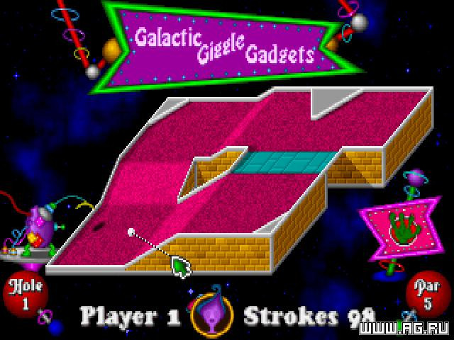 Fuzzy's World of Miniature Space Golf - кадр 1