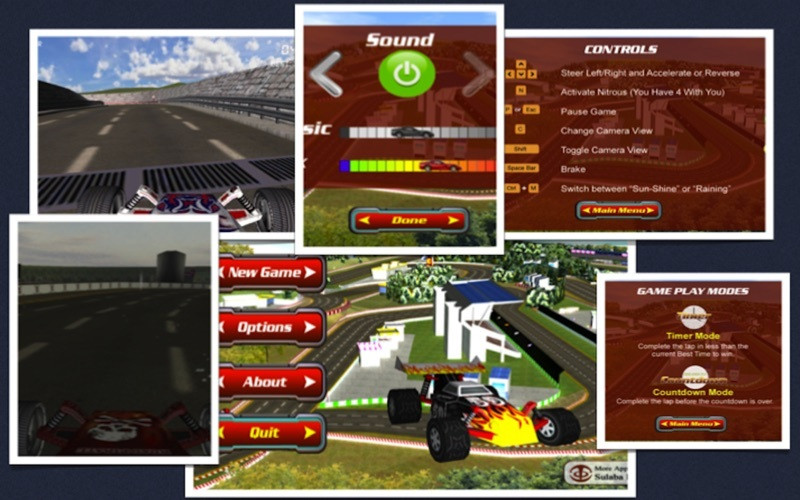 Circuit Racer - 3D Top Racing Game - Best Time To Race - кадр 7