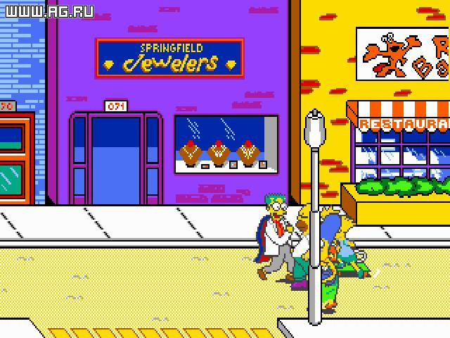 The Simpsons Arcade Game - кадр 1