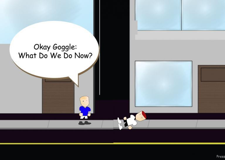 Global Game Jam 2015: Okay Goggle (itch) - кадр 2