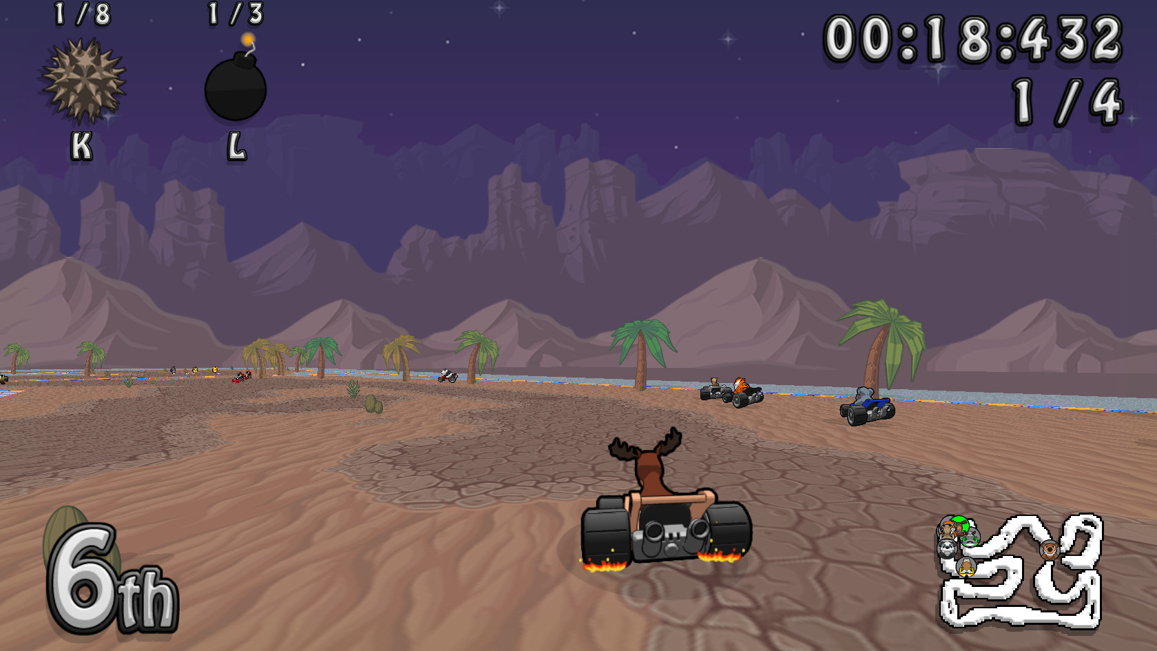 Wacky Wheels HD - кадр 11