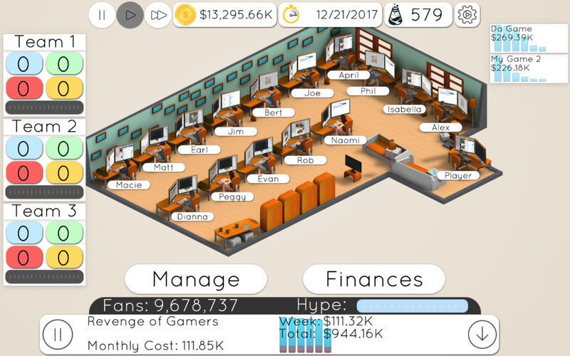 Game Studio Tycoon 2: Next Gen Developer - кадр 5