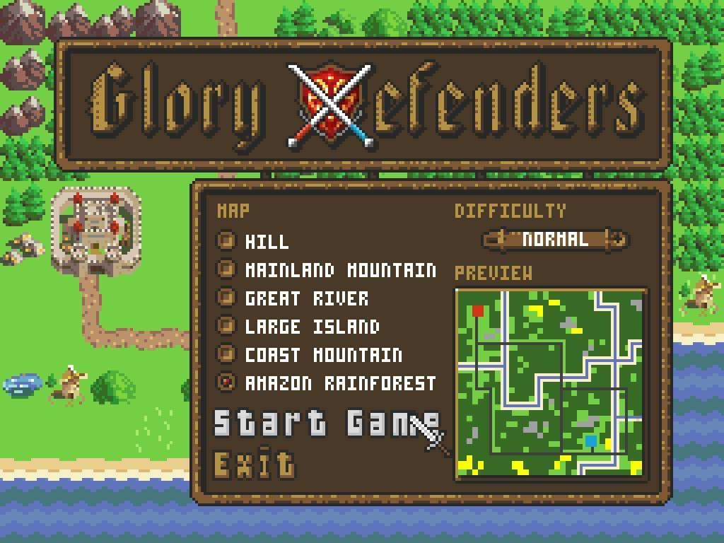 Glory Defenders (itch) - кадр 4