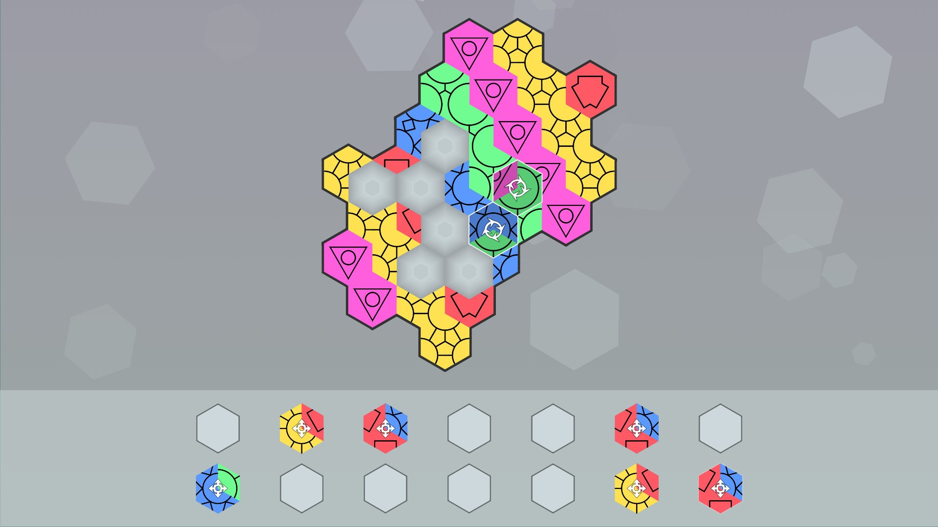 Aurora Hex - Pattern Puzzles - кадр 7