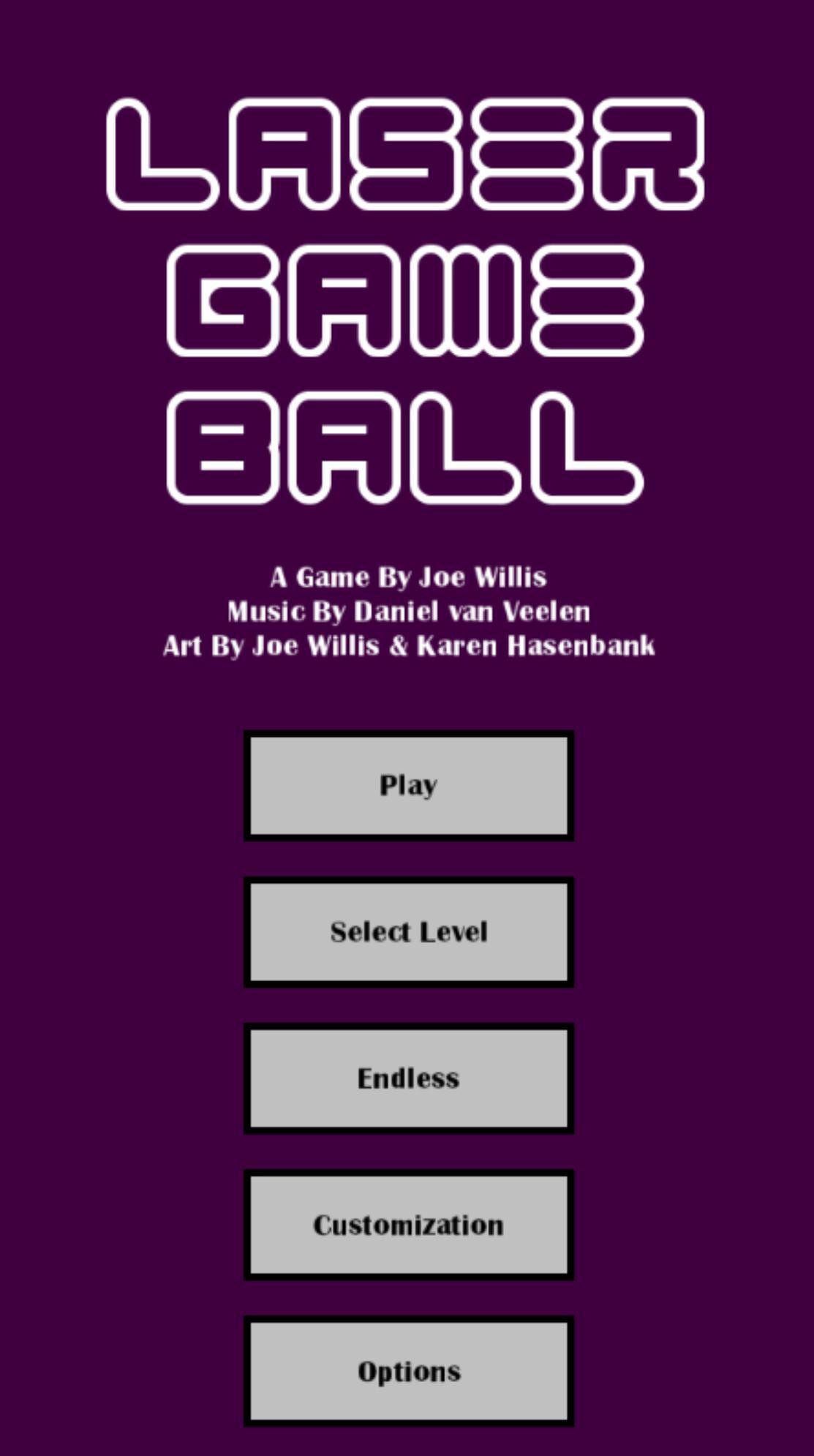 Laser Game Ball (itch) - кадр 1