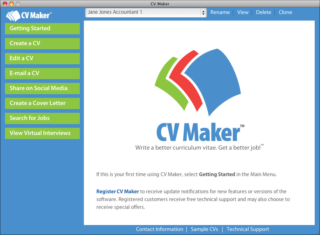 CV Maker for Mac - кадр 6