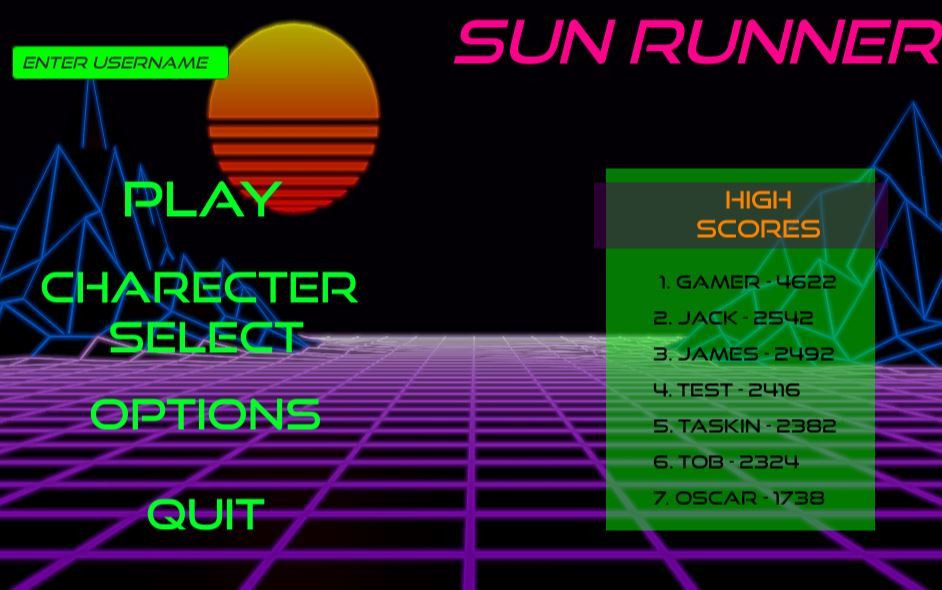 SunRunner (itch) - кадр 2