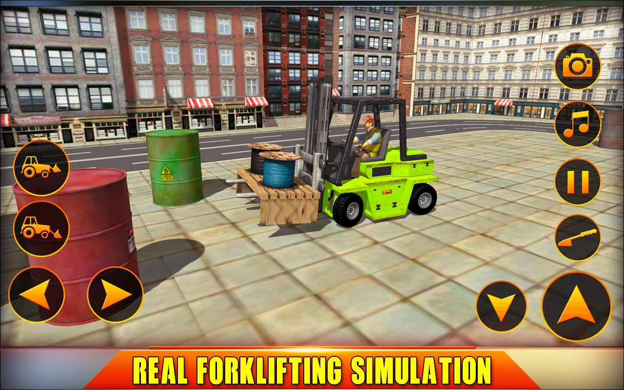 Forklift Operator Game: City Fork lift Simulator (itch) - кадр 7