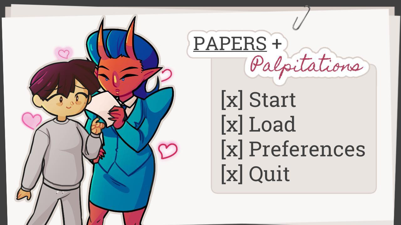 Papers + Palpitations (WIP) (itch) - кадр 5