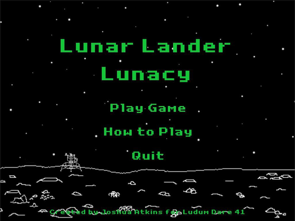 Lunar Lander Lunacy (LD #41) (itch) - кадр 4
