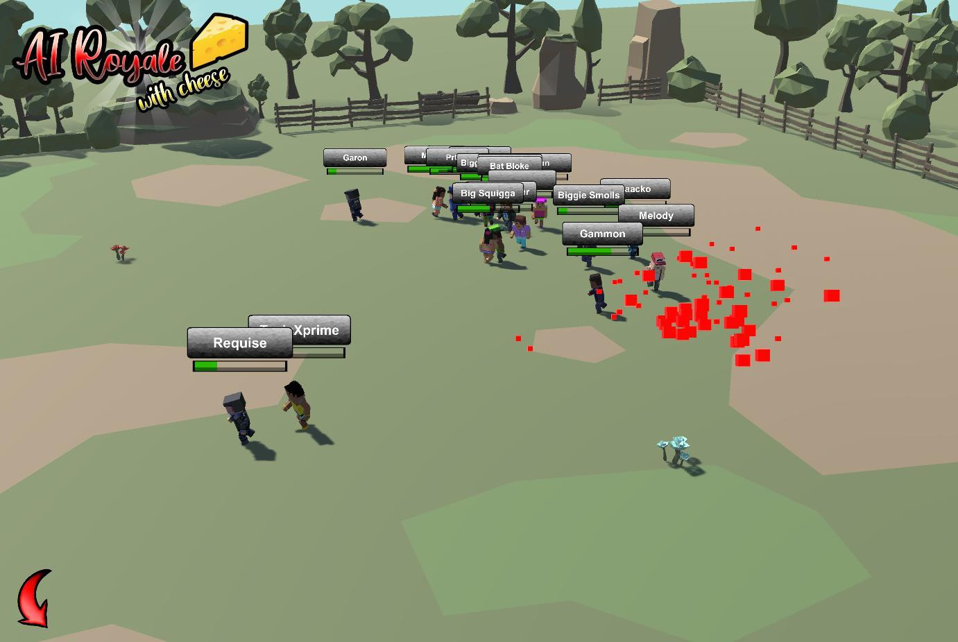 Battle Royale - with cheese (itch) - кадр 2