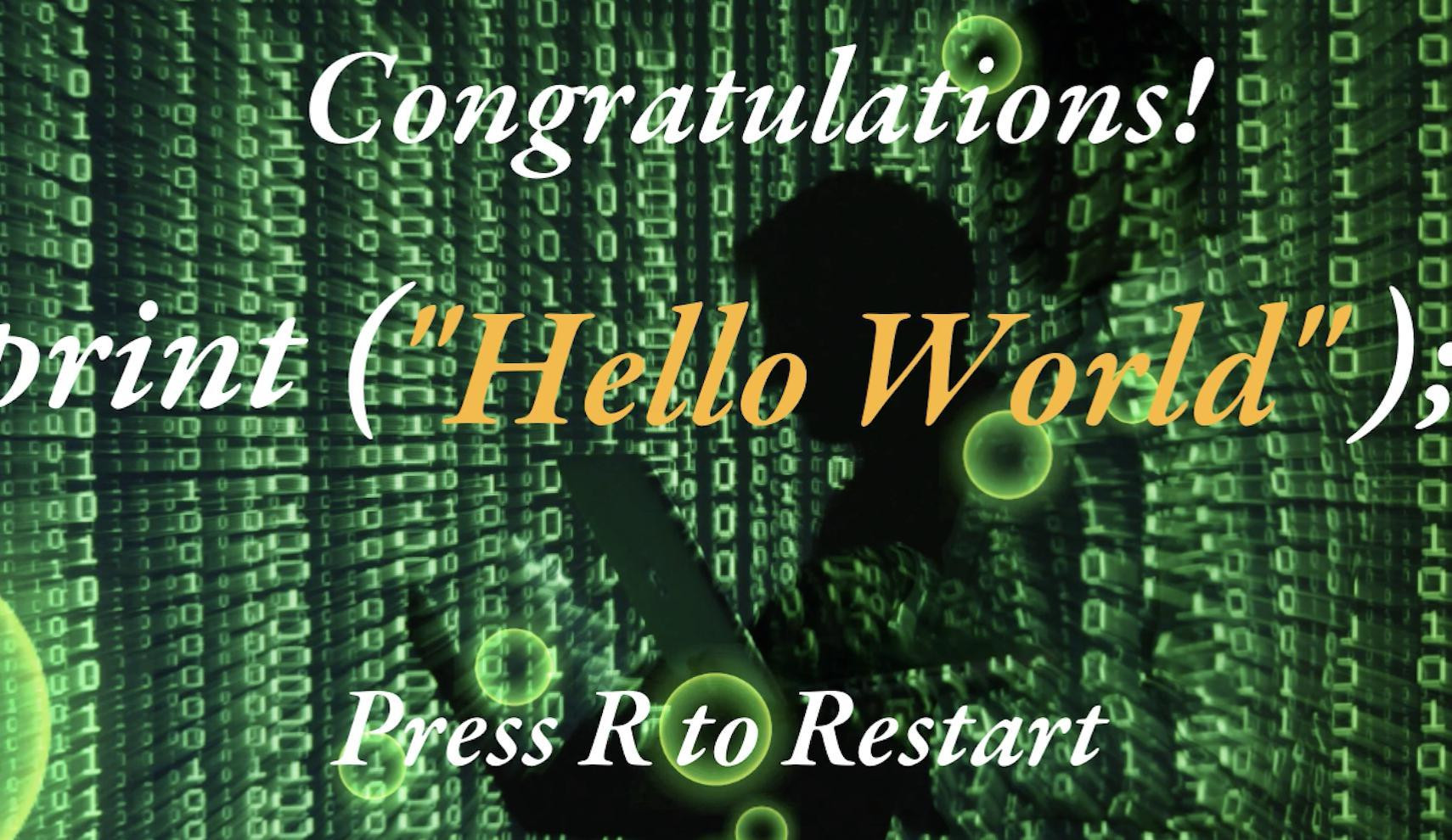 Hello World (1st Version) (itch) - кадр 5