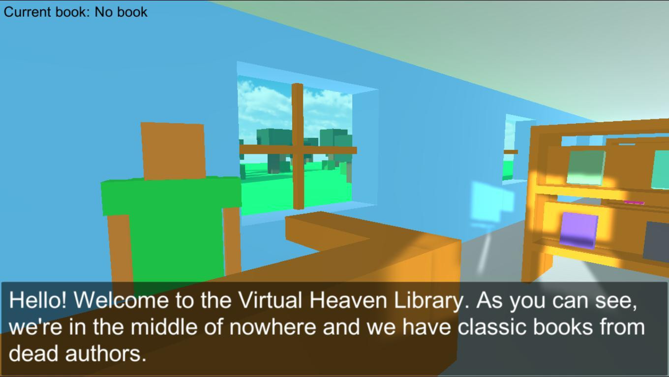 Virtual Heaven Library (itch) - кадр 5