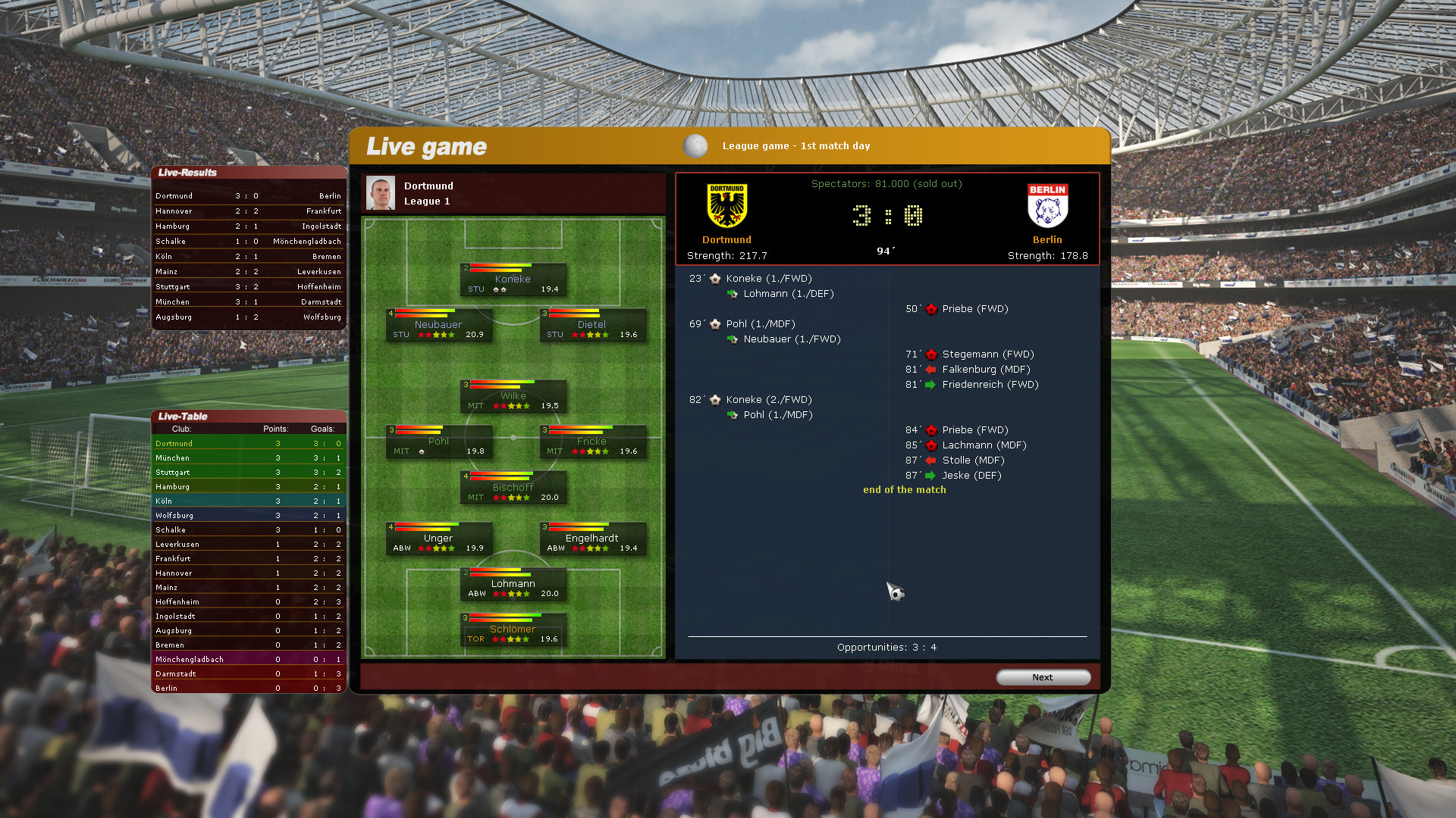 Club Manager 2016 - кадр 11