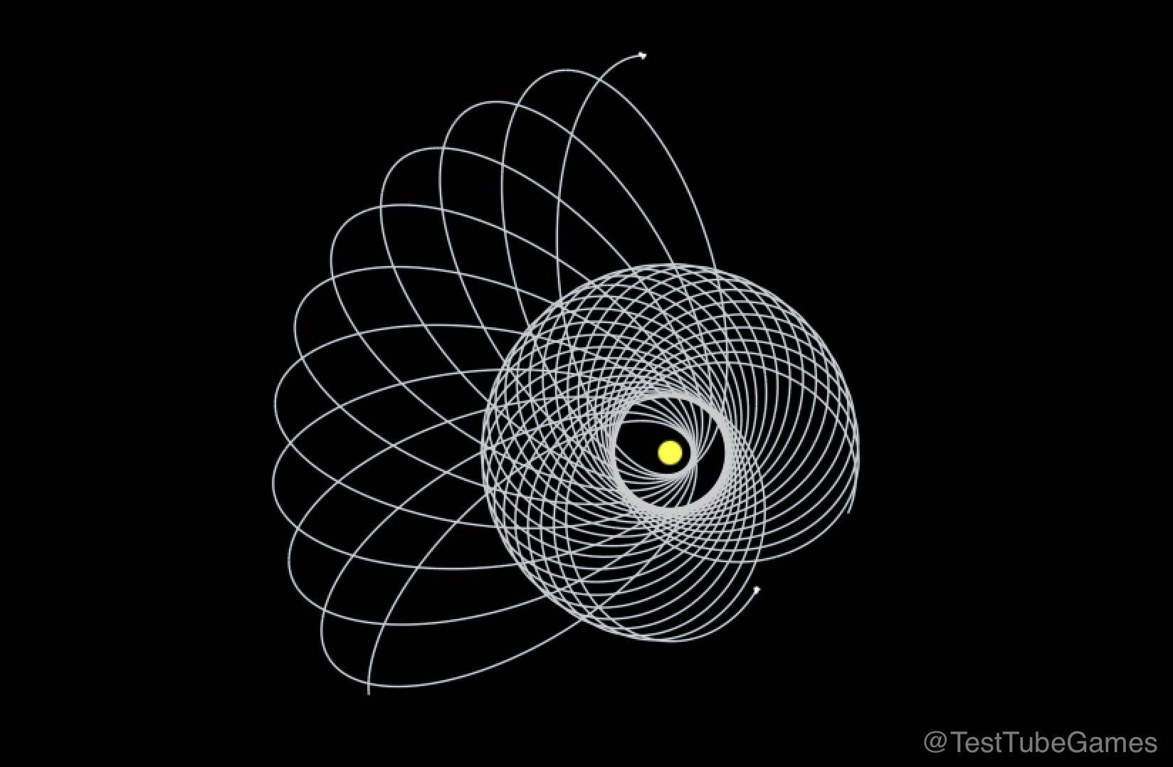 Gravity Simulator (itch) - кадр 1