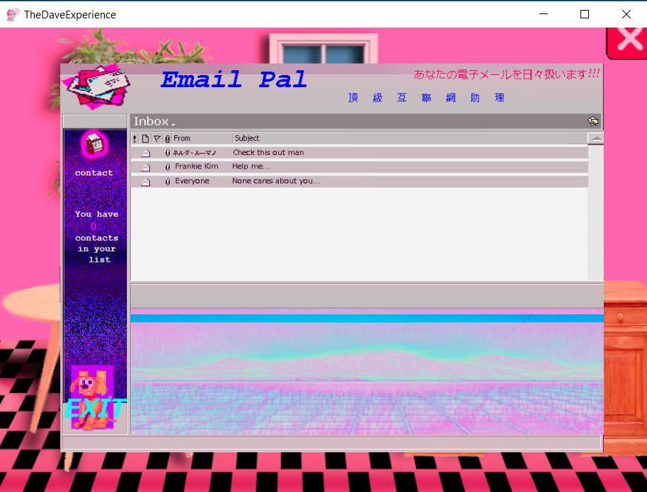 The Dave Experience (itch) - кадр 2