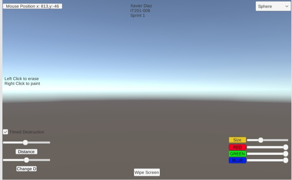 IT201 Sprint 1 (itch) - кадр 1
