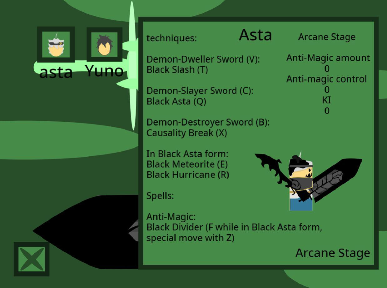 Black clover (Prototype) (itch) - кадр 2