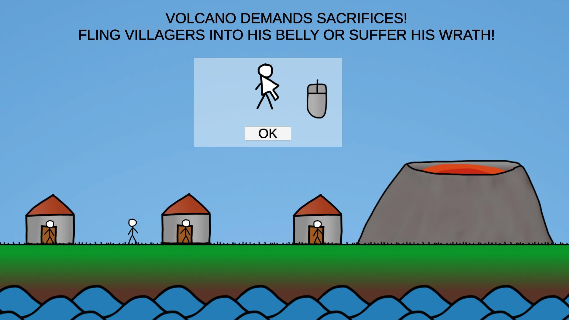 Volcano Fling! - LD43 (itch) - кадр 2