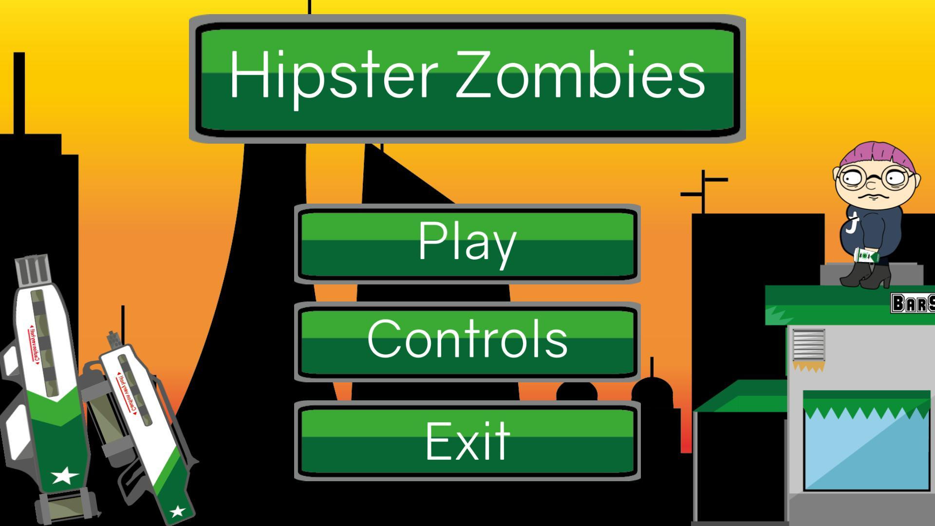 Hipster Zombies (itch) - кадр 3