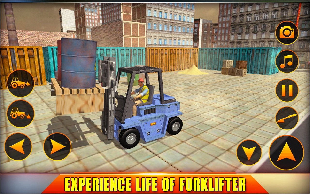 Forklift Operator Game: City Fork lift Simulator (itch) - кадр 8