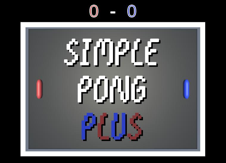 SimplePongPlus (itch) - кадр 1