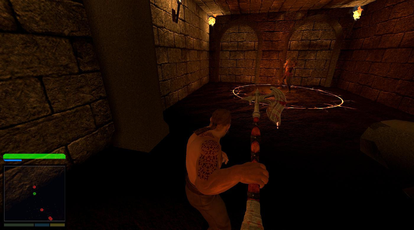 The Chants of Maldoror - Dungeon Scene (itch) - кадр 6