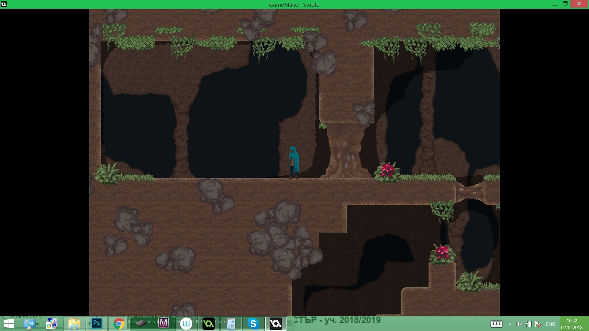 water ruins escape from cultist (itch) - кадр 1