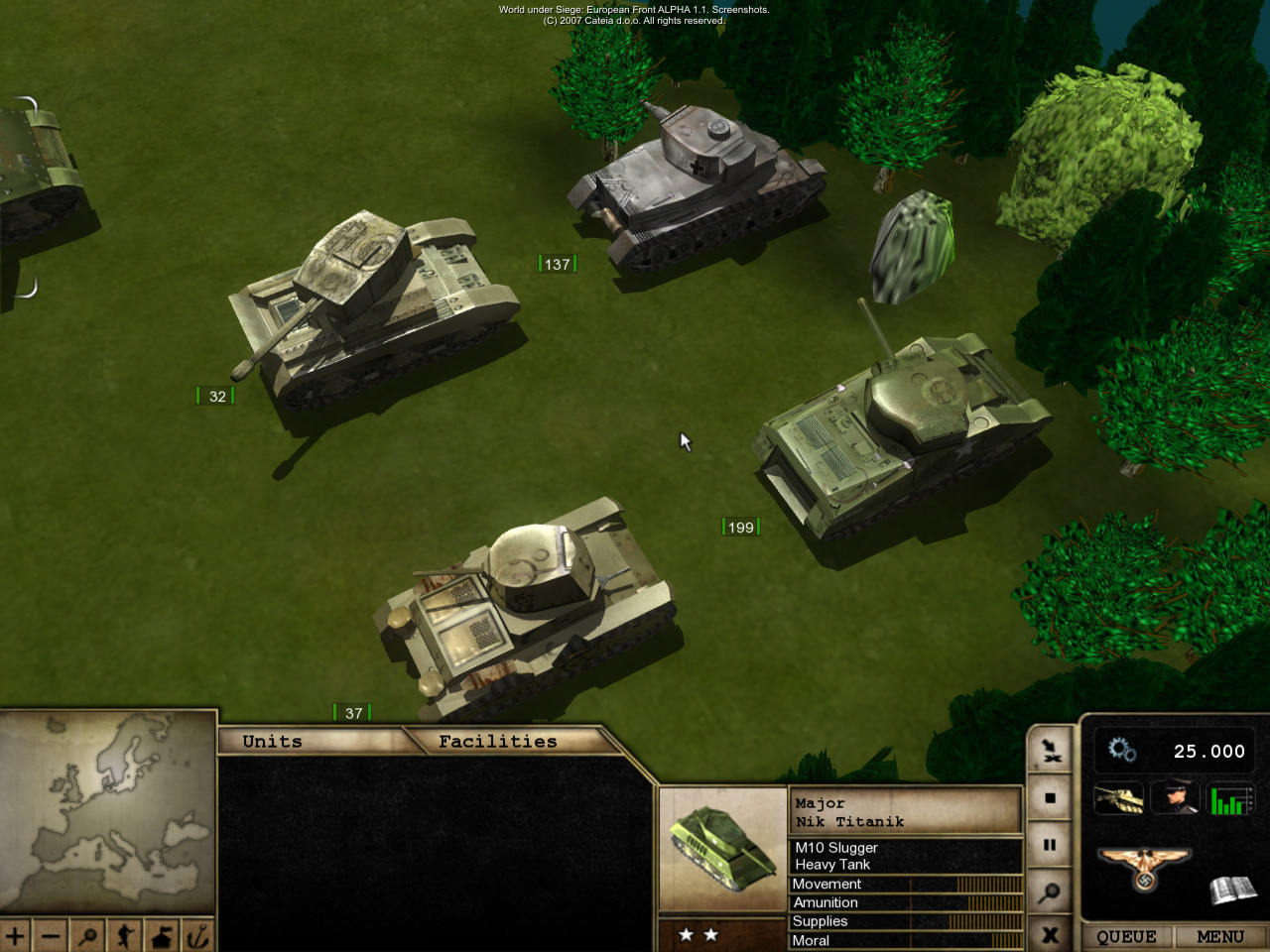 World under Siege: European Front - кадр 15