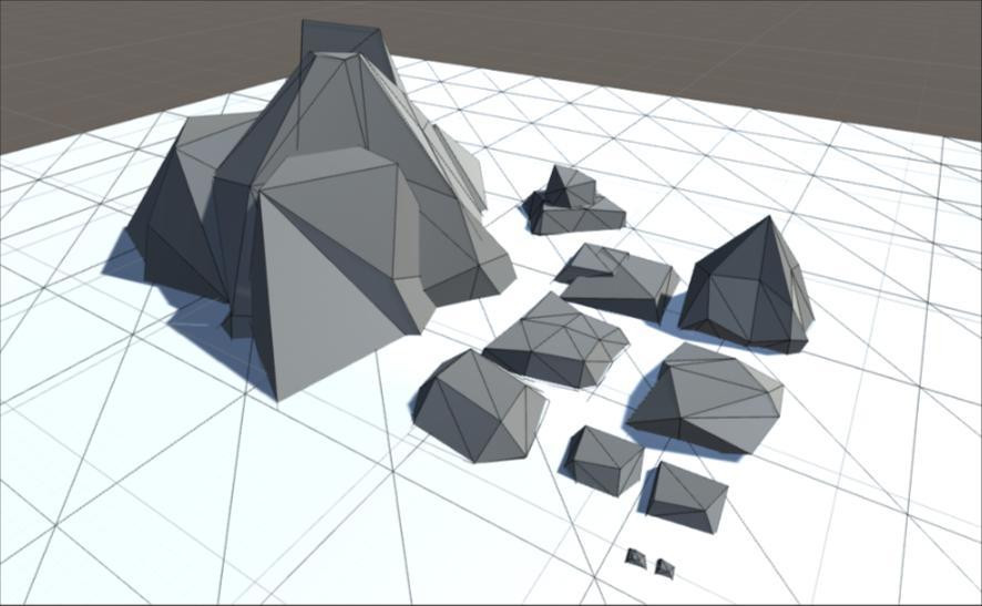 SImple Rocks - LowPoly Pack (itch) - кадр 2