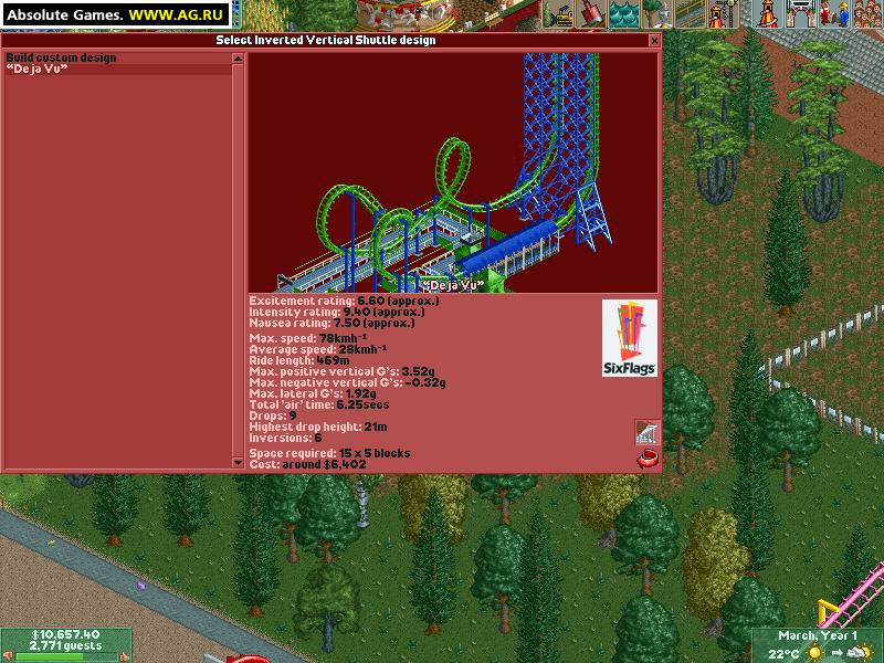 RollerCoaster Tycoon 2 - кадр 10