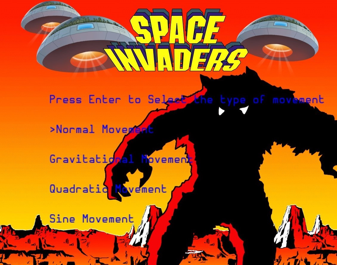 Space Invaders (itch) (DemonMarshmallow) - кадр 4