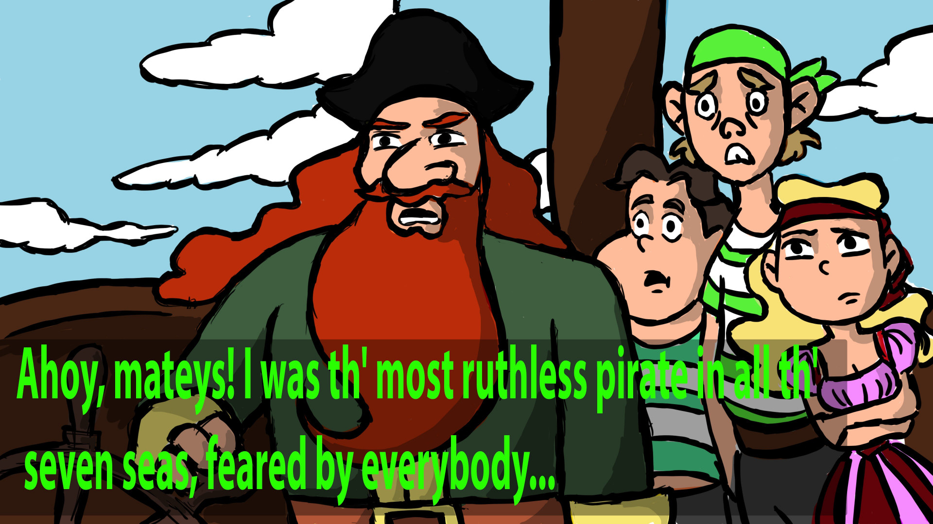 Hero Human Man-Pirate (itch) - кадр 3