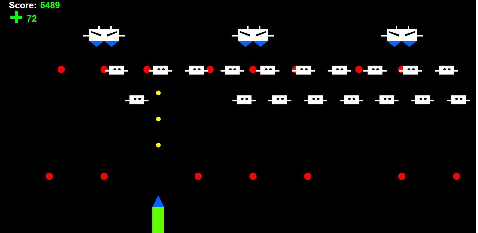 Space Invaders: Awesome Per Second Edition (itch) - кадр 1