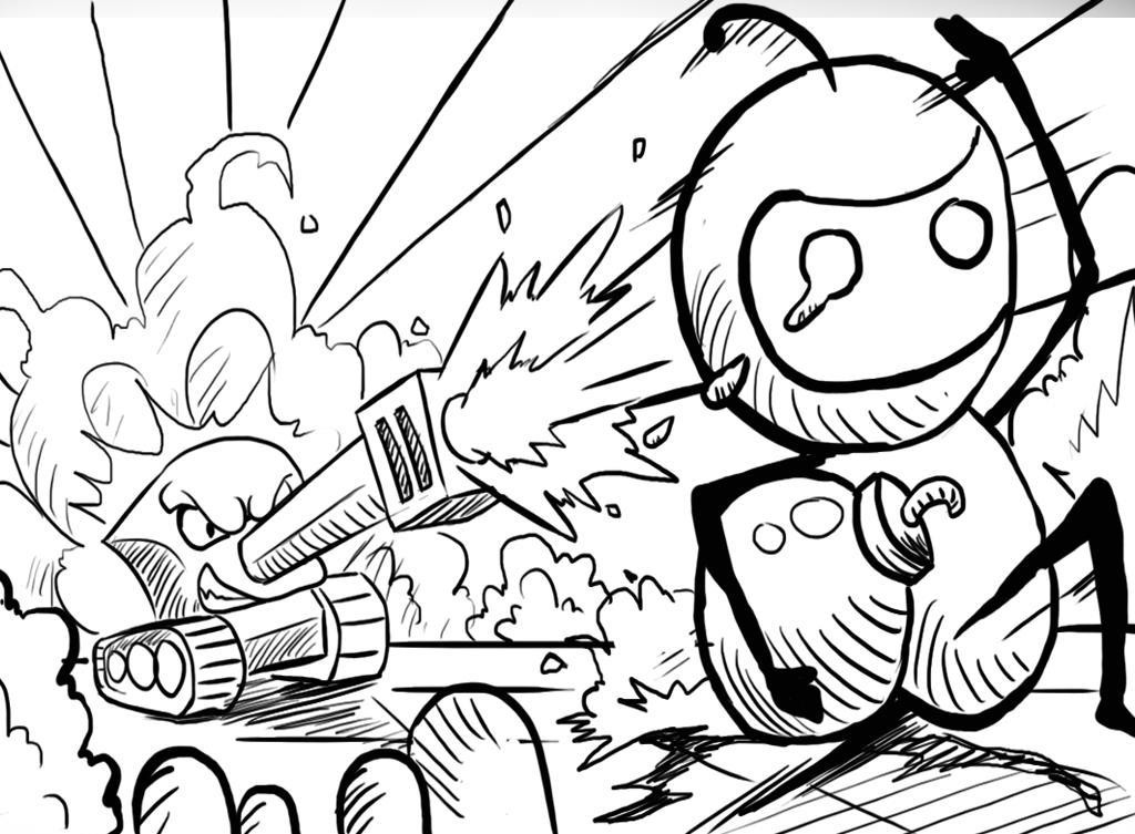 Classic Tank vs Bomberman (itch) - кадр 3