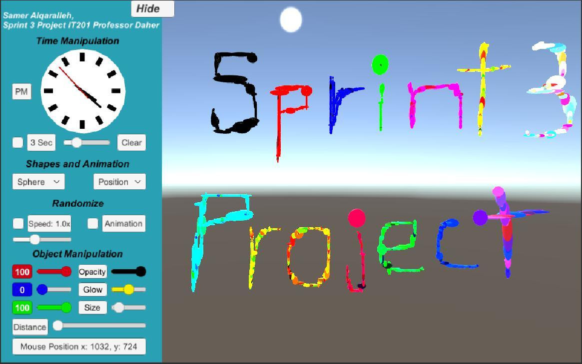 Sprint 03 Project (itch) - кадр 1