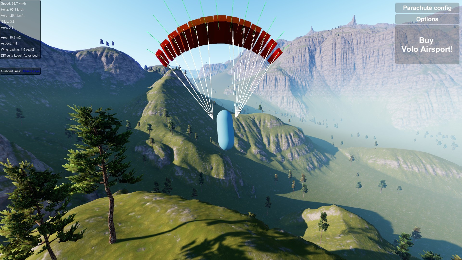 Volo Parachutes Experimental (itch) - кадр 1