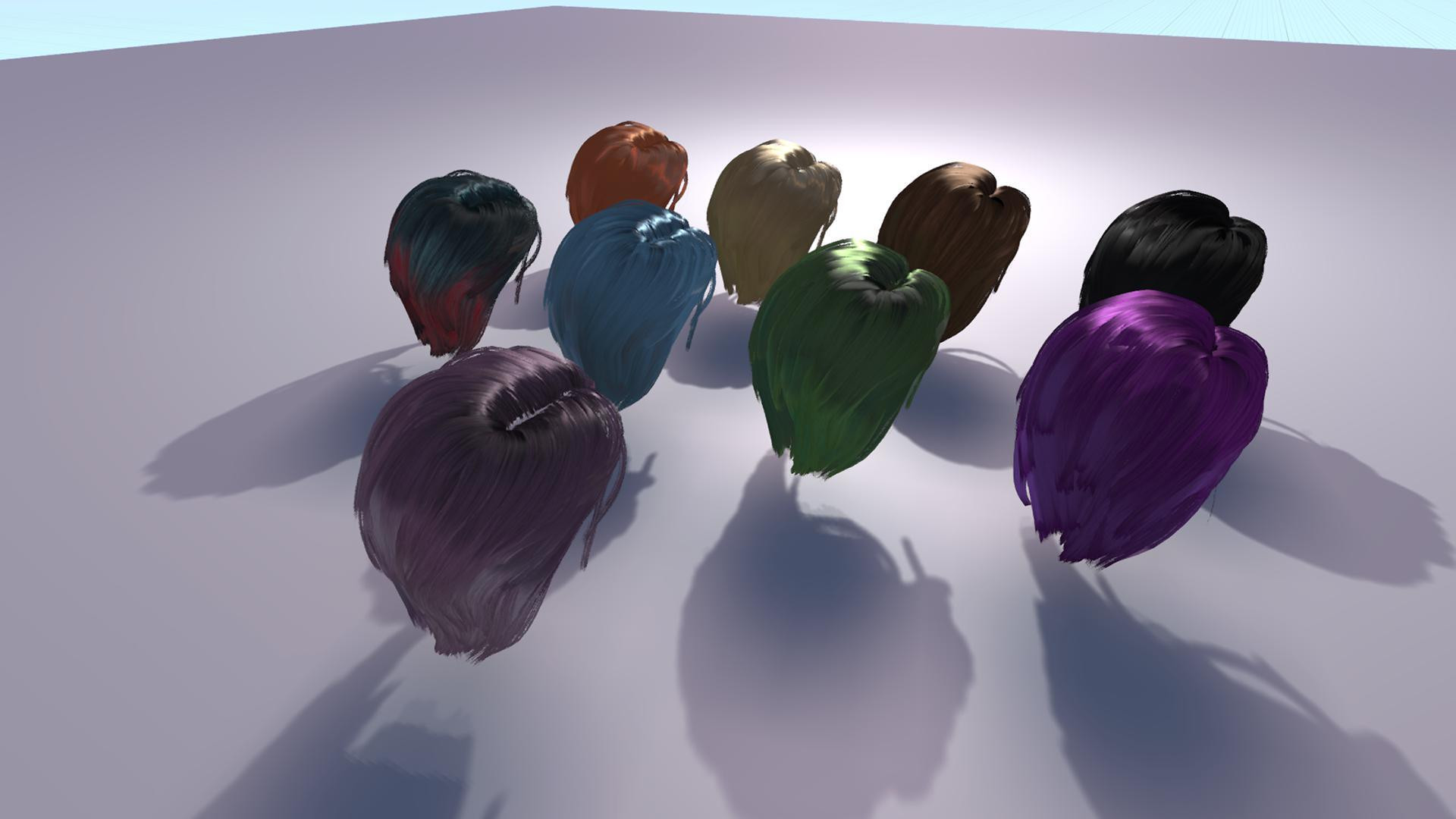Unreal Engine+Unity Hair Shaders (itch) - кадр 7