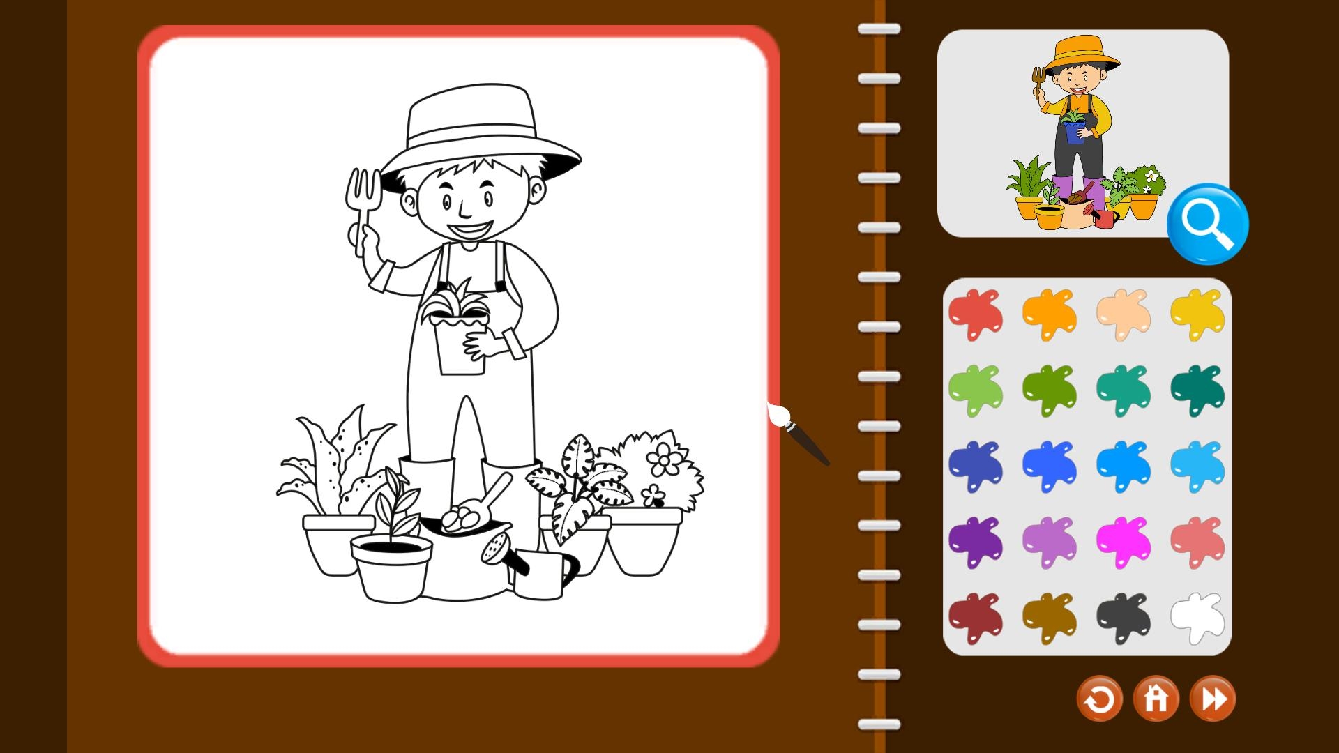 My Coloring Book: Professions - кадр 8