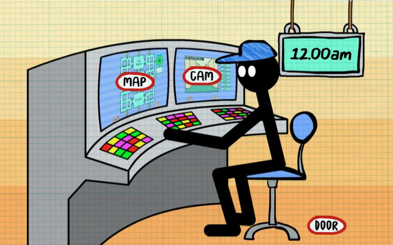 Stickman Five Night Survival 2 - кадр 4
