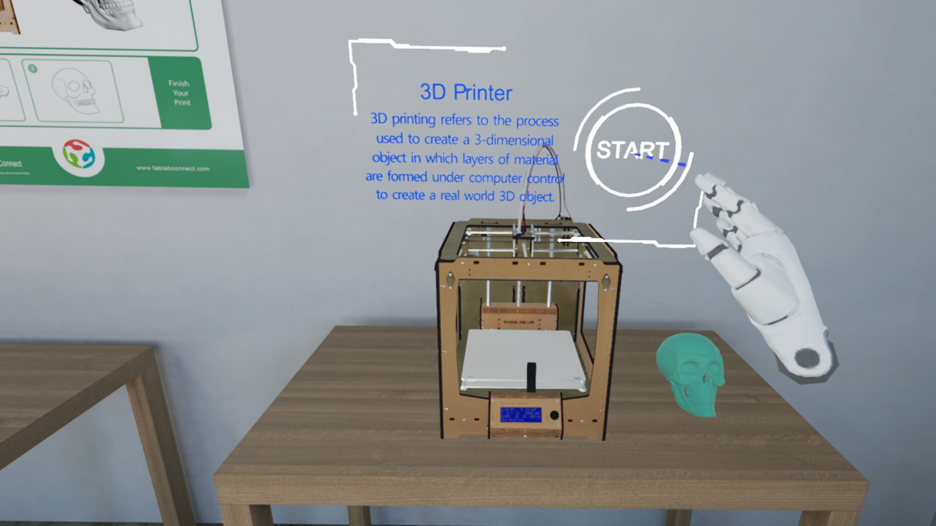 School Fab Lab VR - кадр 10
